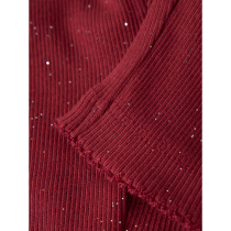 NAME IT Glimmer Leggings Rosally Red Dahlia